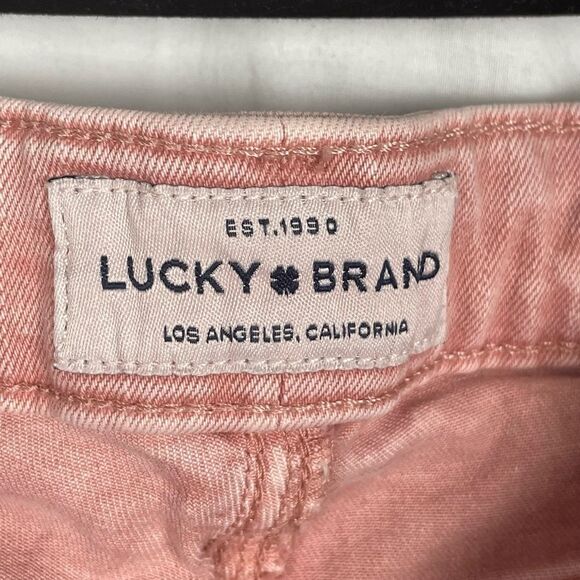 Lucky Brand Salmon Lolita Crop Skinny Denim Jeans - Women’s 26 - Picture 7 of 11